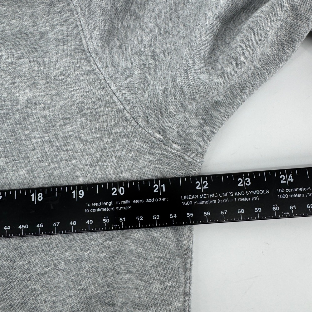 Nike Georgia Bulldogs UGA Mens Medium Gray Fleece Hoodie Pullover Sweatshirt - Picture 8 of 11